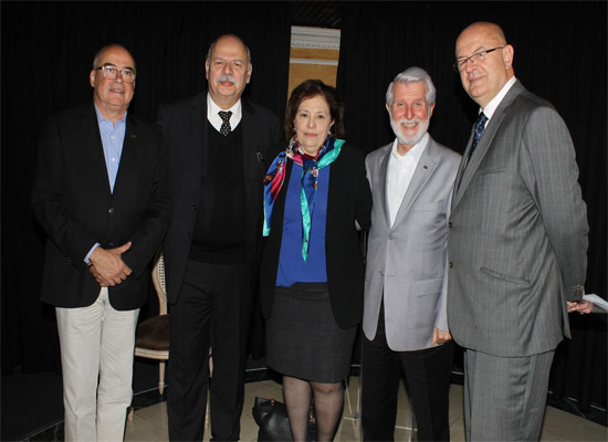 Evaldir Barboza de Paula, Elcio Fontana, Ana Maria, Calegari e Nelson Fontana