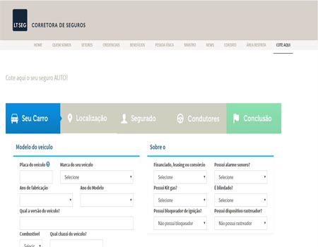 LTSeg disponibiliza ferramenta para cotação online de seguro auto destaque