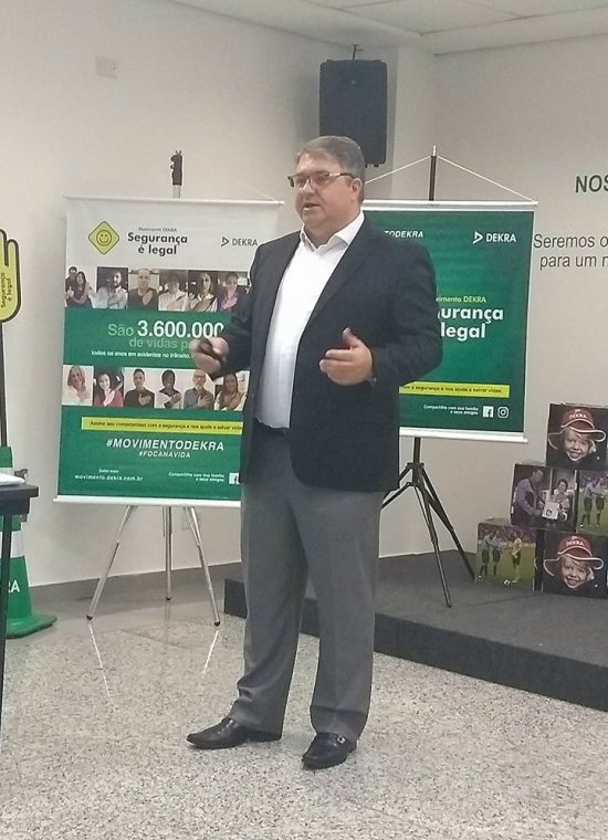 CEO da Dekra no Brasil, Mário Cássio