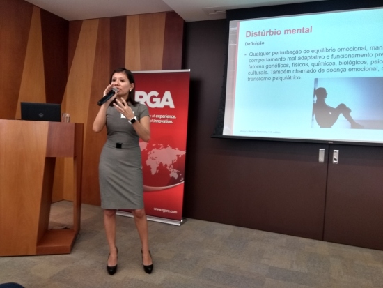 Alma Vera, Gerente Sênior de subscrição do RGA América Latina (Foto: Sergio Vitor)