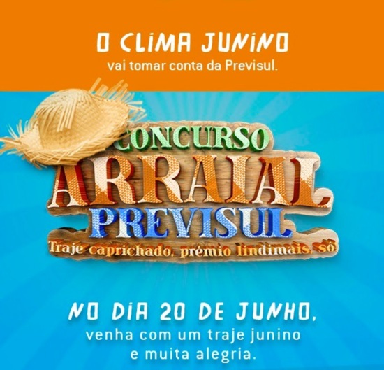 Animação e integração no Arraial da Previsul Seguradora