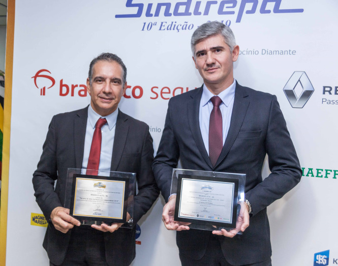 Grupo Bradesco Seguros é homenageado no Prêmio Sindirepa-SP