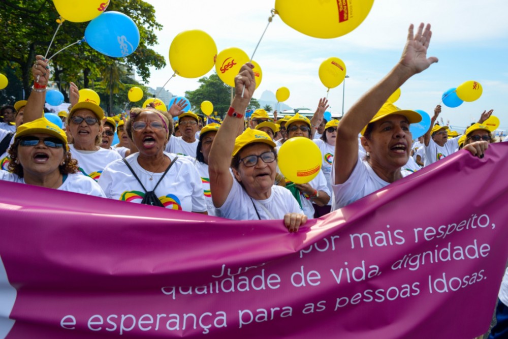 Caminhada em Defesa da Pessoa Idosa deve reunir 10 mil pessoas em Copacabana dia 27 de Outubro