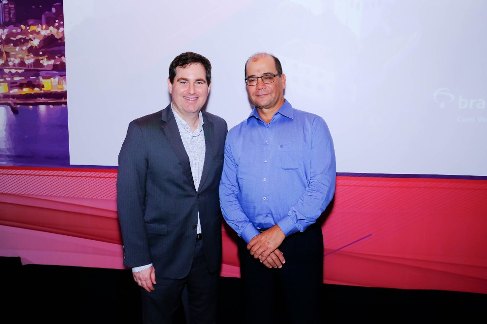 Flávio Bitter, Diretor-Gerente da Bradesco Saúde, e Ivan Lima, Diretor Geral do Grupo Meridional.