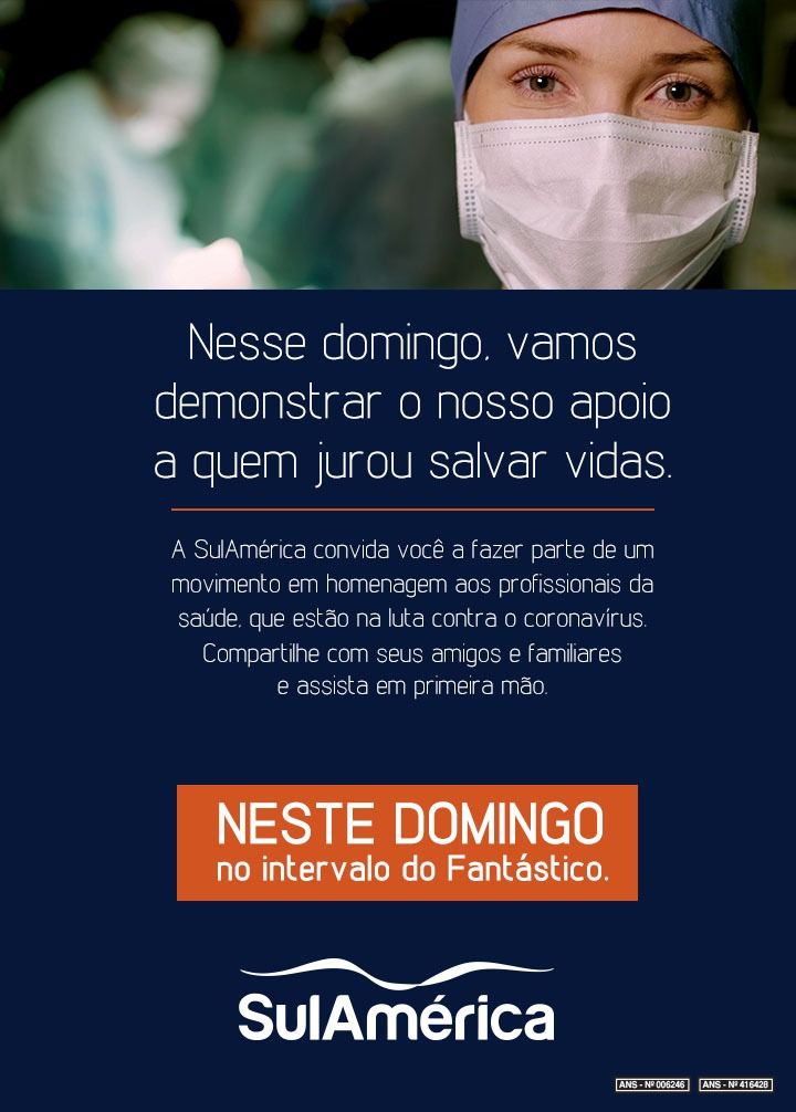 SulAmérica lança movimento em homenagem aos profissionais de saúde / Divulgação
