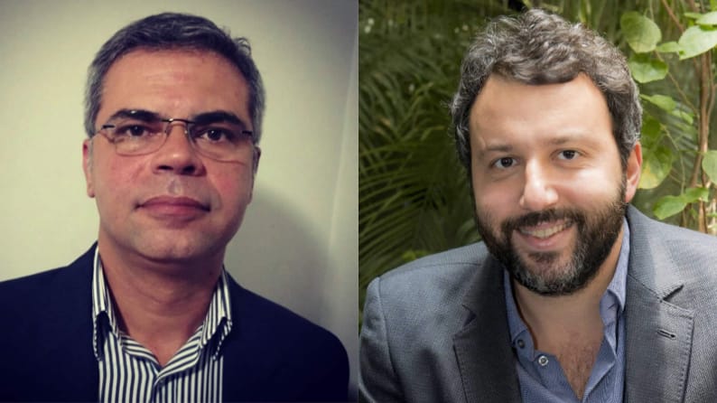 Arley Boullosa, da Kuantta Consultoria, e Omar Ajame, da TEx / Divulgação