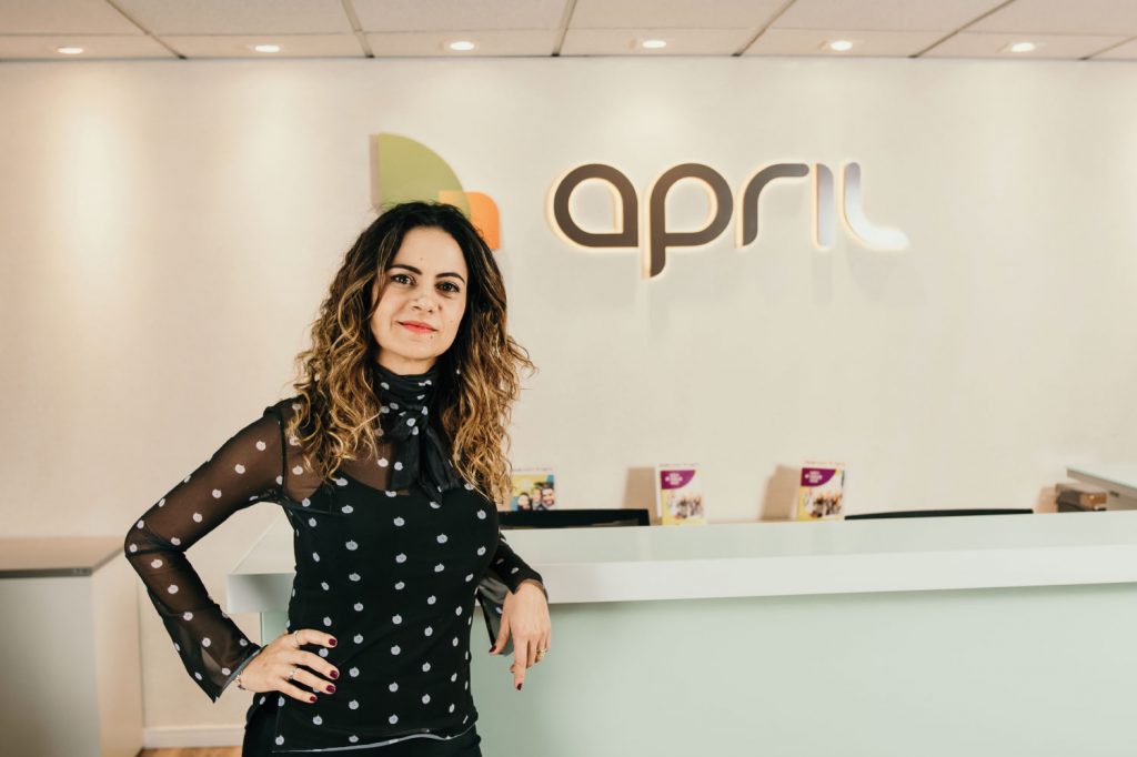 Taís Mahalem é Head de Marketing e Digital da APRIL Brasil / Reprodução