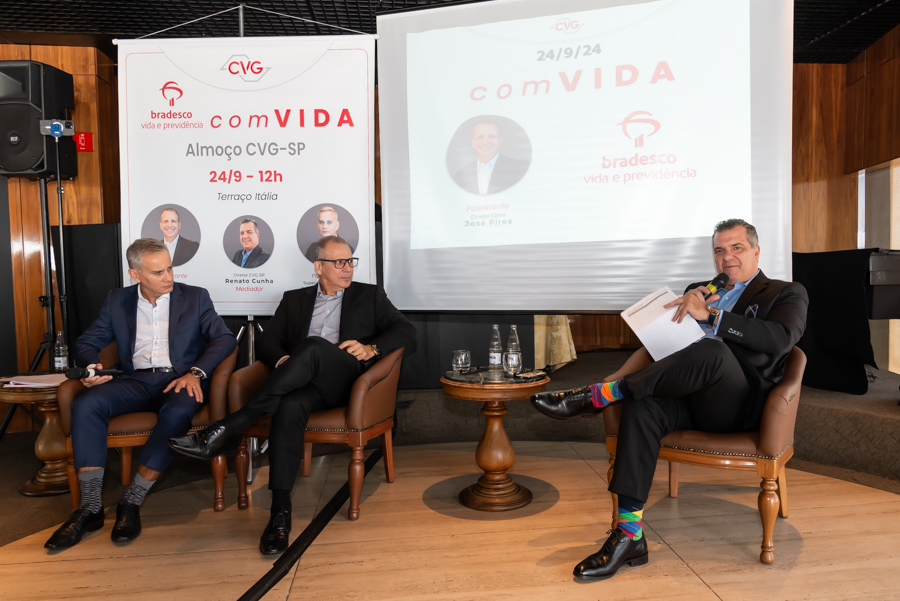 Talk show com Anderson Mundim, José Pires e Renato Barbosa / Foto: Antranik Photos / Divulgação