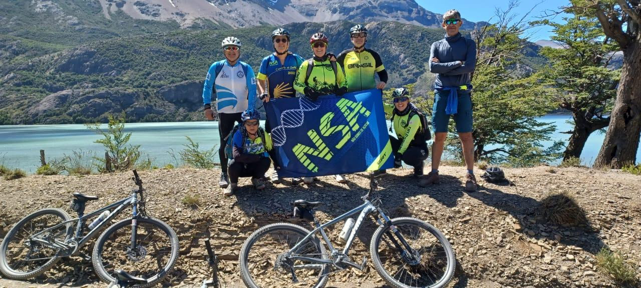 Luiz Morales em cicloviagem internacional com a NSA / Foto: Divulgação