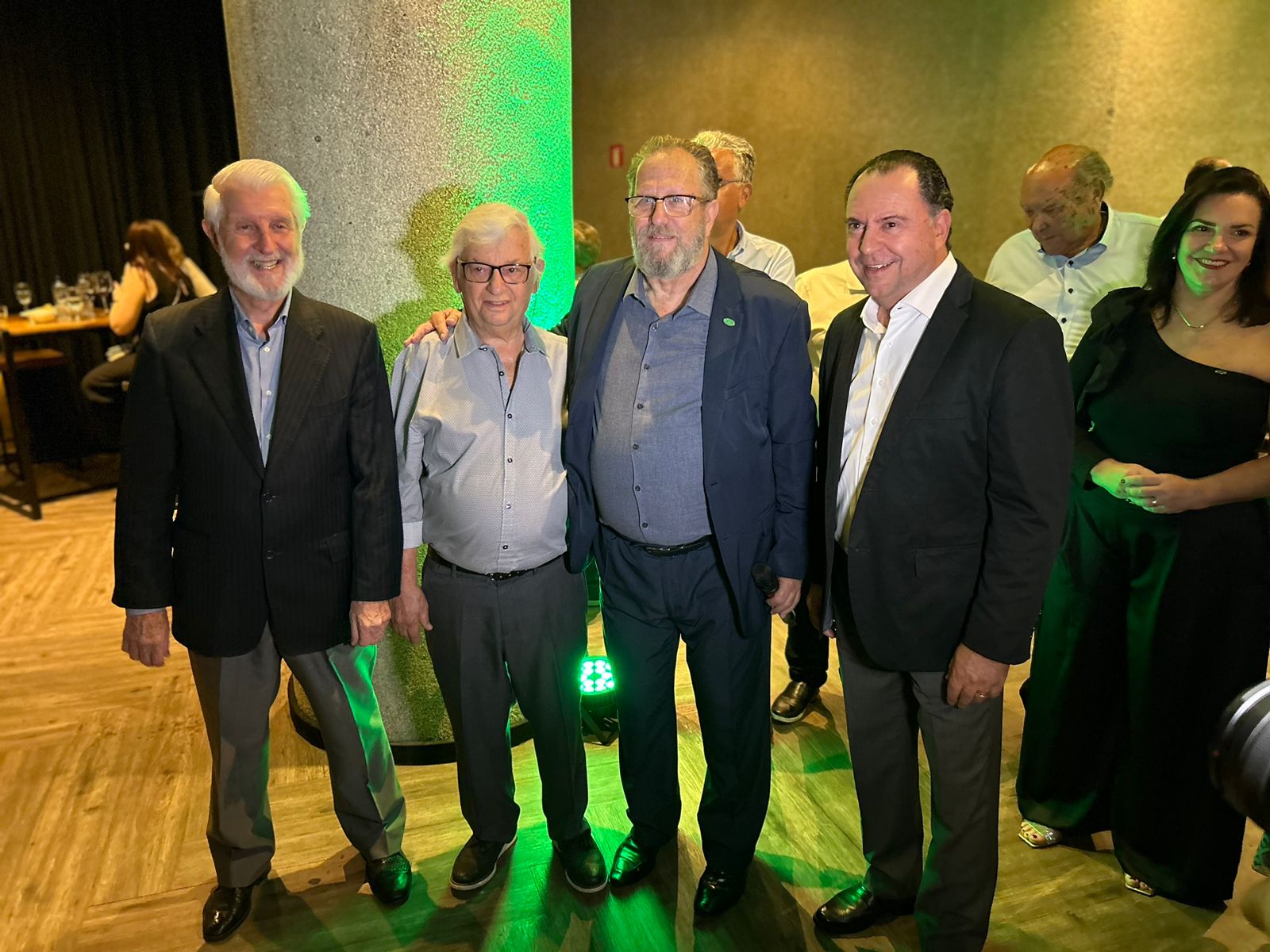 Adevaldo Calegari, Henrique Elias, Álvaro Fonseca e Alexandre Camillo, mentores do CCS-SP
