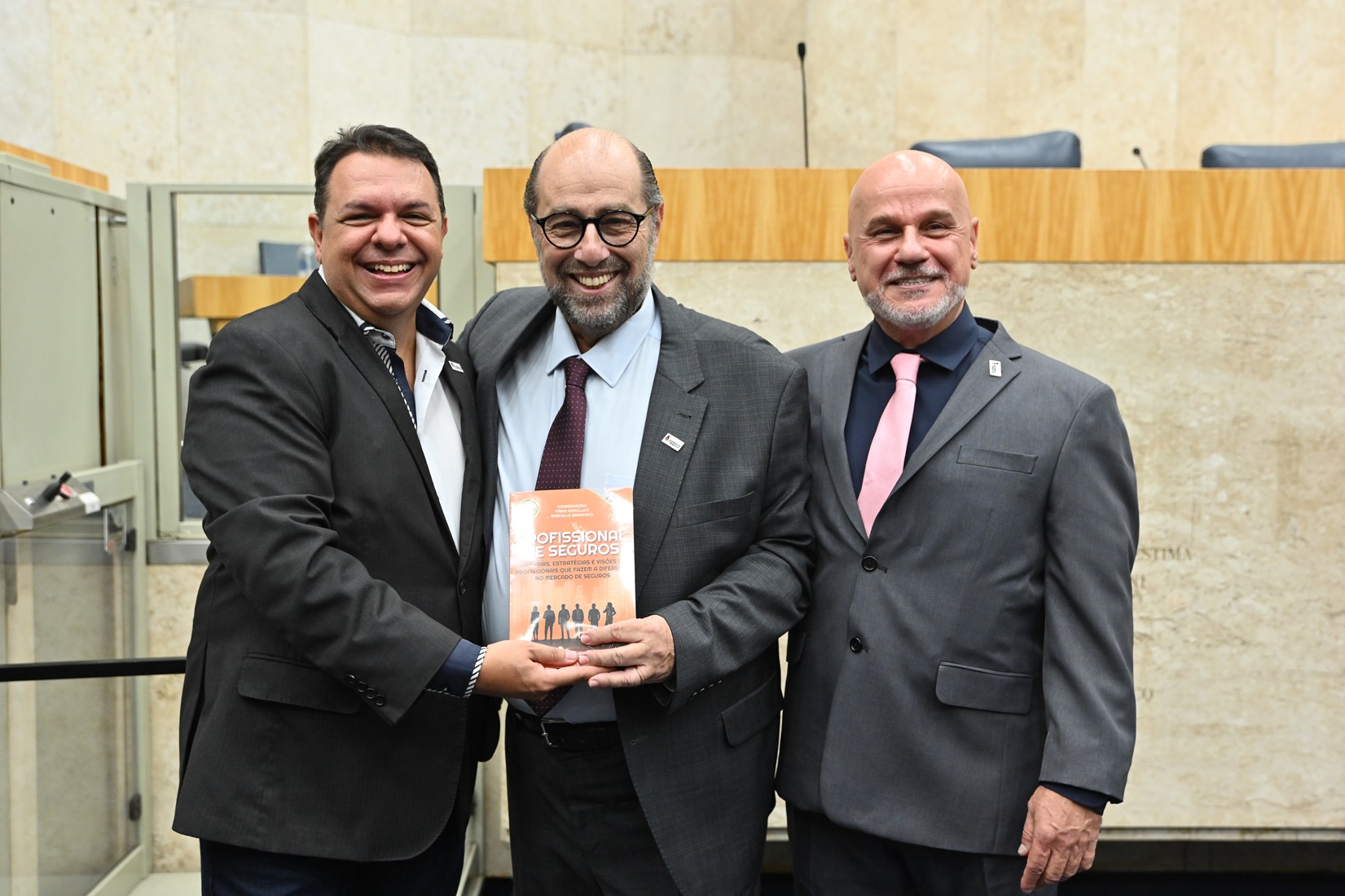 Fábio Sorolla, Boris Ber e Marcello Brancacci / Fotografa Janice Rastrello / Divulgação