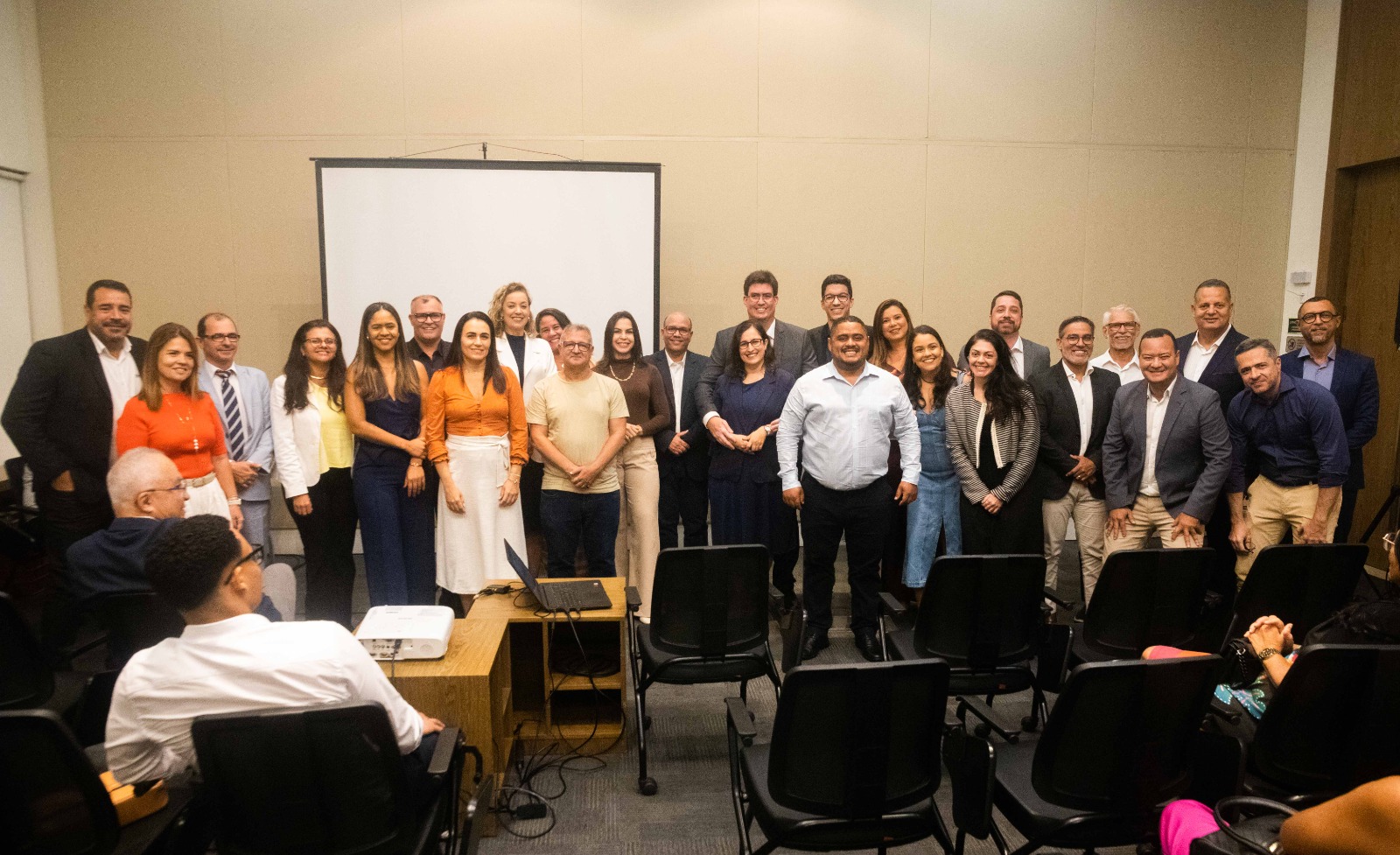 Nova diretoria comandará a entidade no biênio 2025-2026 / Foto: Vitor Moreira / Divulgação