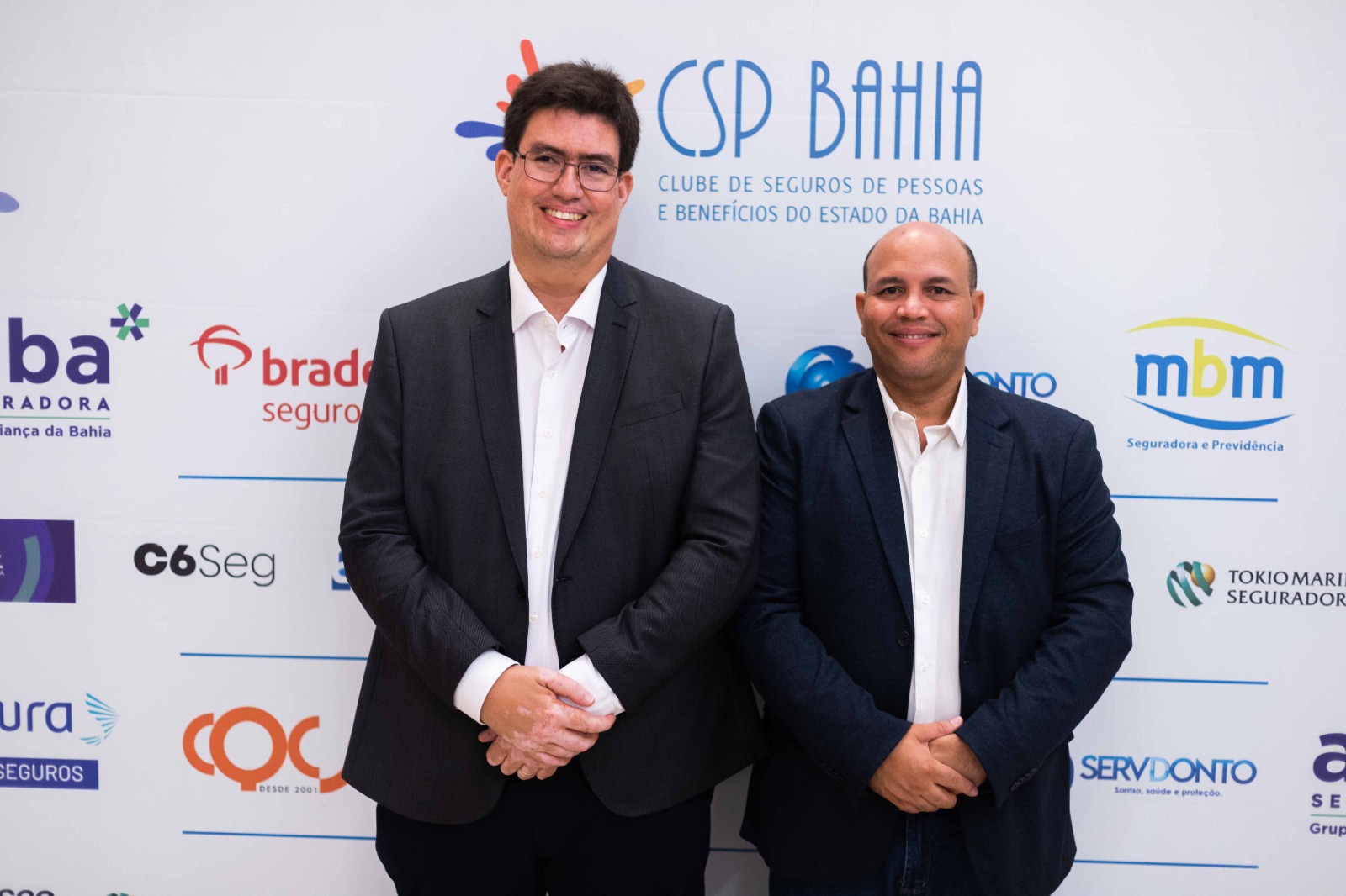 Antonio Daniel Mota (presidente do CSP Bahia) e Ulisses Brito (vice-presidente) / Foto: Vitor Moreira / Divulgação