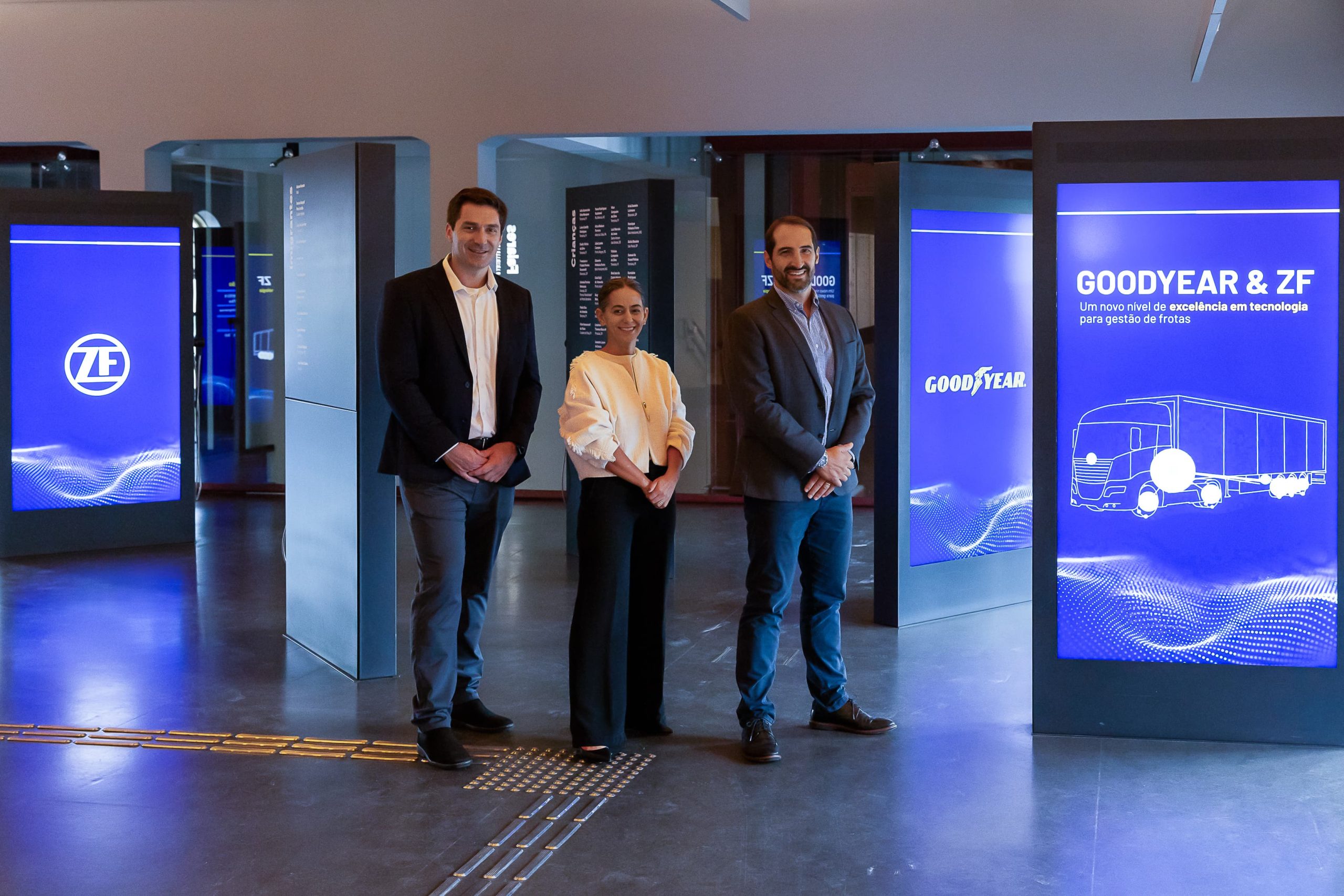 Goodyear e ZF apresentam solução única para monitoramento de pneus em tempo real / Foto: Divulgação