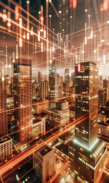 ai generated, digital, city, urban, building, management, success, information, investments, data, analysis, commerce, work, company