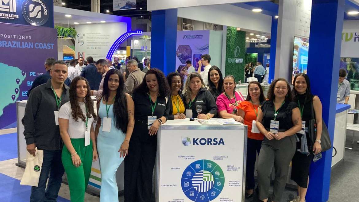 Korsa Riscos e Seguros esteve presente na FPSO 2025 / Foto: Divulgação
