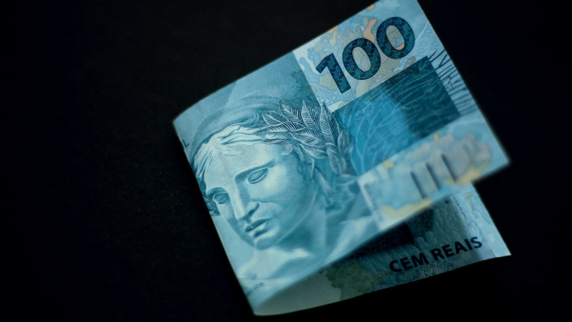 A close up of a paper money bill