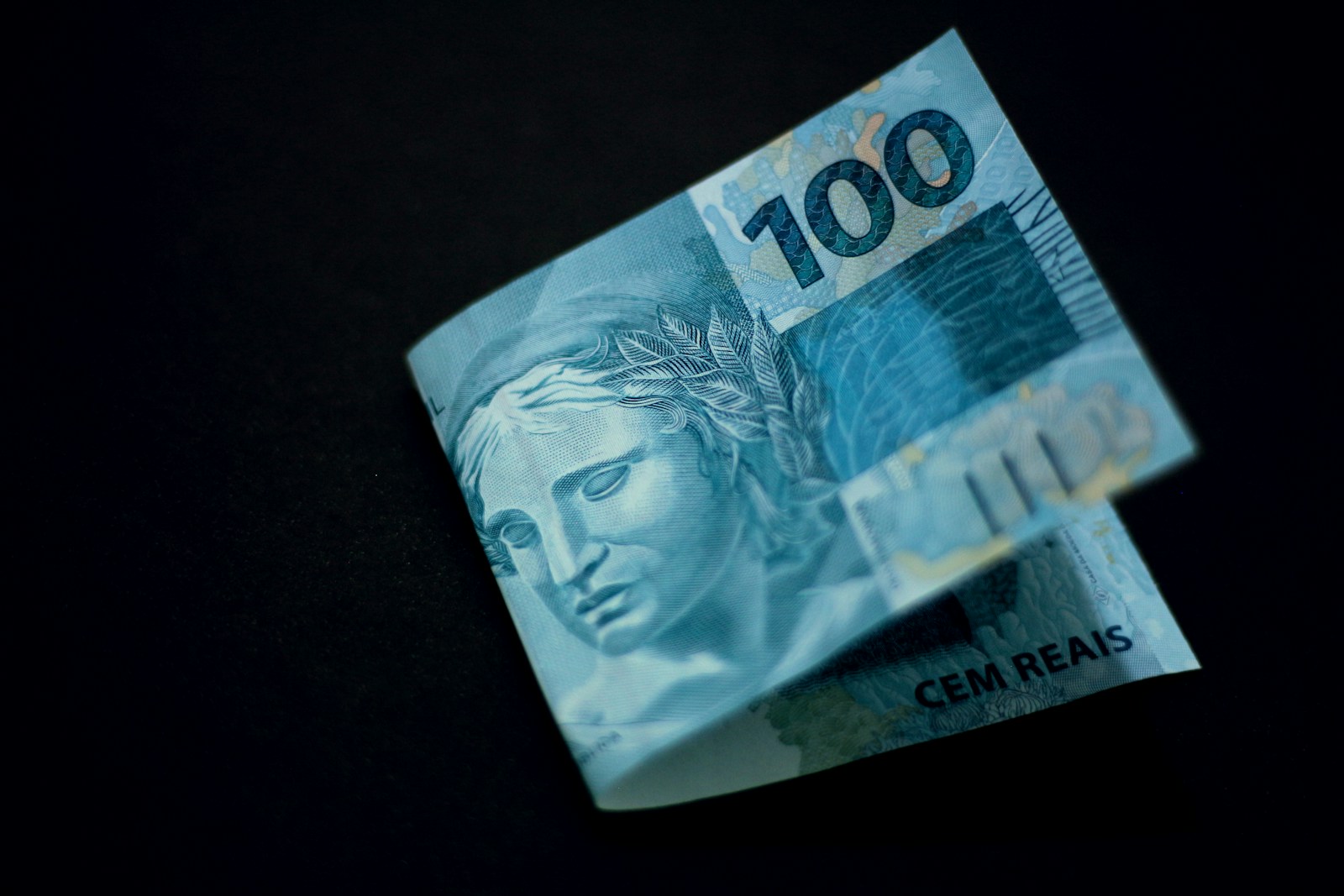 A close up of a paper money bill