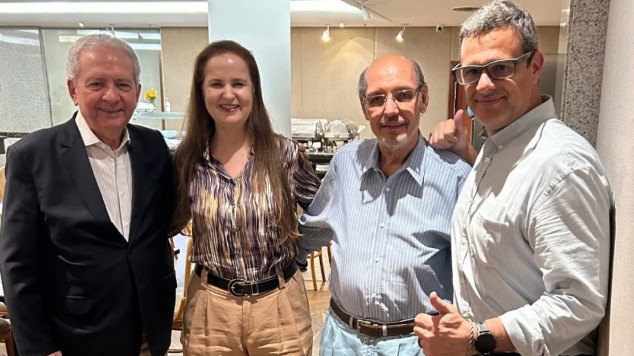 Ronaldo Vilela, Beatriz Herranz, Neival Freitas e Sandro Leal Alves / Foto: Divulgação