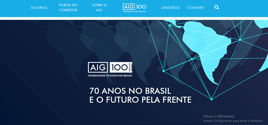 AIG comemora 70 anos de operação no Brasil e lança site com sua visão de futuro e inovação