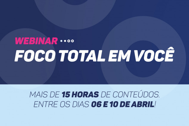 Seguro Total promove maratona de webinars entre os dias 06 e 10 de abril