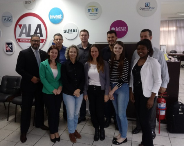 Grupo MBM realiza treinamento na ALA Assessoria em Seguros