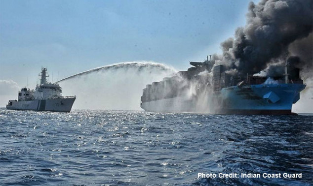 Março foi um dos meses com maior número de sinistros envolvendo navios de cargas