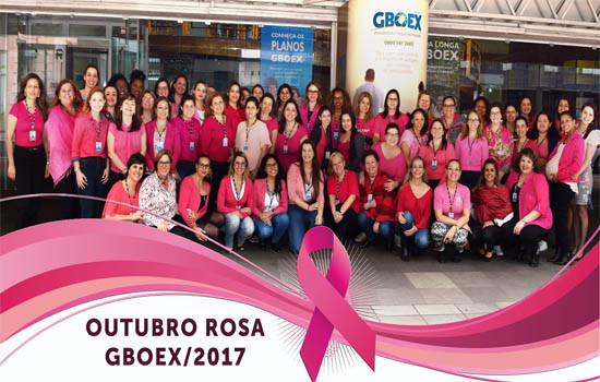 Outubro Rosa GBOEX reforça importância da prevenção