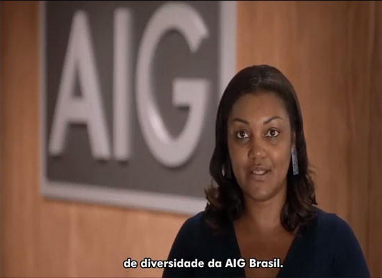 Pensando sempre na responsabilidade social, a AIG lança vídeo institucional de diversidade.