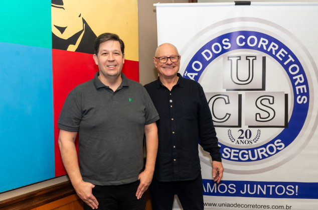 O diretor do Grupo HDI; Paul Canarin e Augusto Esteves / Foto: Divulgação